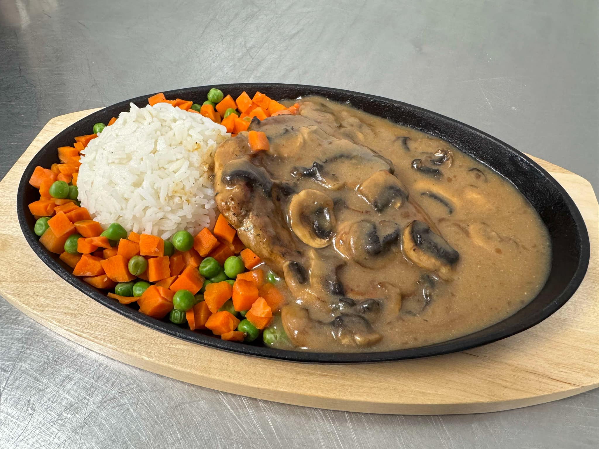 Sizzling Burger